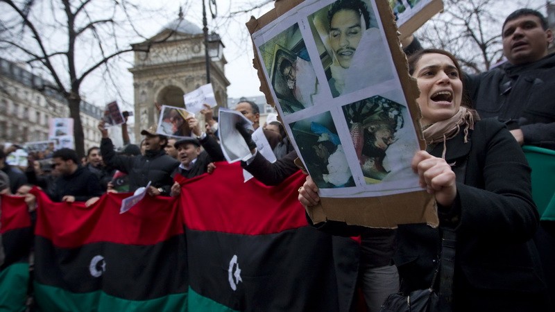 Lýbia, nepokoje, odstúpenie, Muammar Kaddáfí